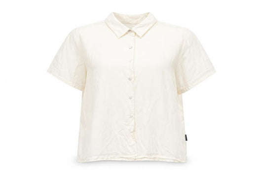 Womens UK Size 4 White Stuff White  Button-Up