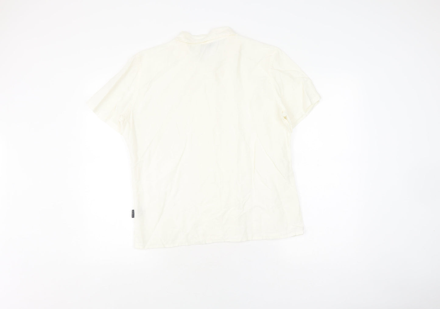 Womens UK Size 4 White Stuff White  Button-Up