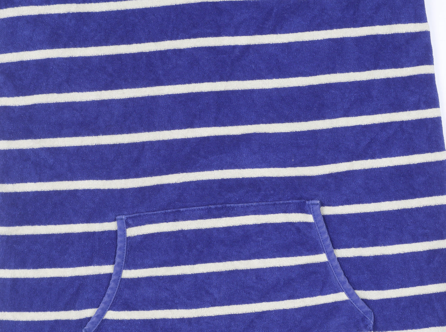 Joules Boys Blue Striped Hooded Rash Guard 11-12 Years