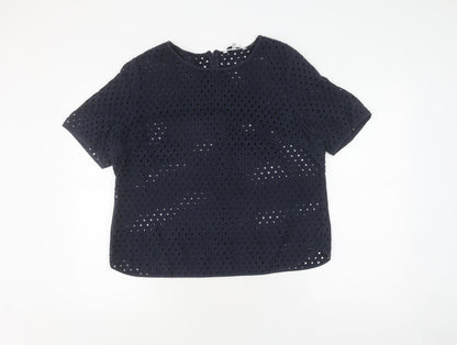 Womens UK Size 18 Jasper Conran Black Camisole Blouse
