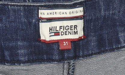 Hilfiger Denim Women's Blue Wide-Leg Jeans Size 10