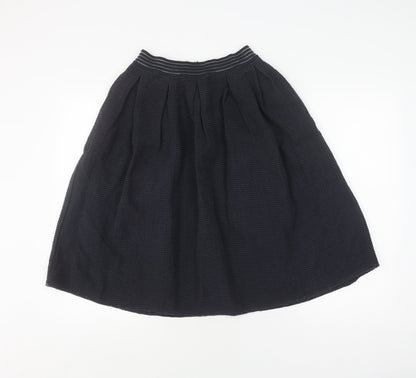 Armani Exchange Women's Black Midi A-Line Skirt XS