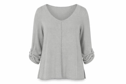 Laura Ashley Women's Grey Knit Pullover Jumper Size 14