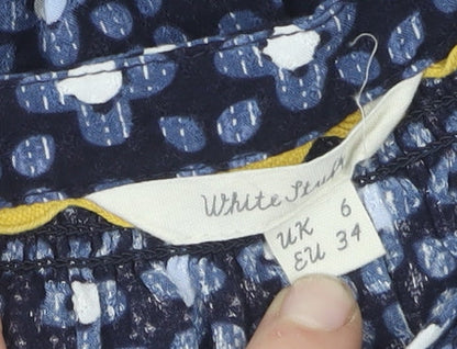 Womens UK Size 6 White Stuff Multicoloured Basic Blouse