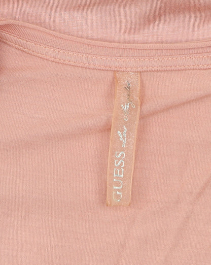 Guess Women's Pink Sequin T-Shirt XS - Spring/Summer