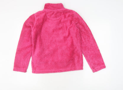 Gelert Girls Pink Fleece Pullover Sweatshirt, 13 Years
