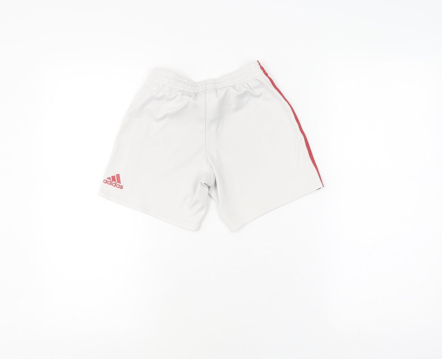 Adidas Boys' White Manchester United Athletic Shorts 5-6 Years