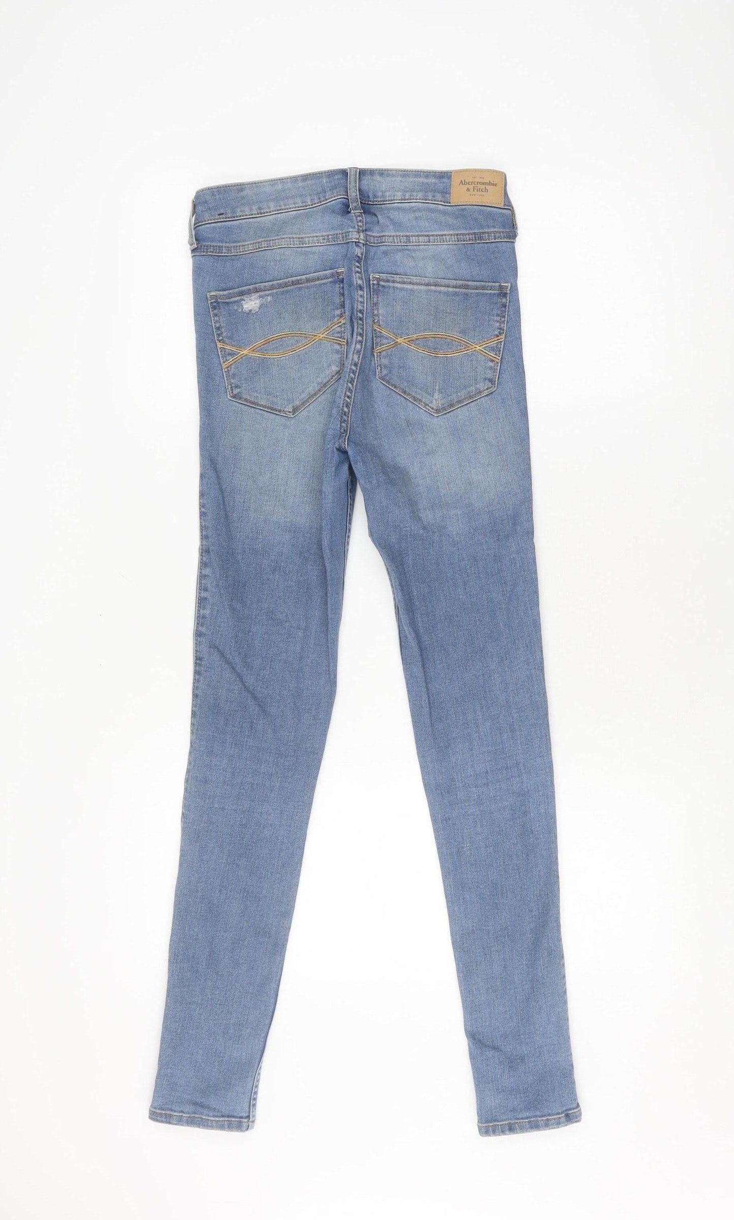 Abercrombie & Fitch Women's Blue Skinny Jeans, Size 2XS
