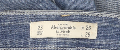 Abercrombie & Fitch Women's Blue Skinny Jeans, Size 2XS