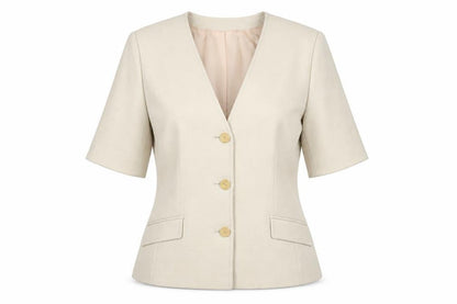 Womens UK Size 14 Viyella Regular Beige Suit Jacket