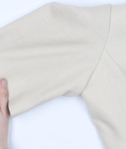 Viyella Women's Beige Suit Jacket, Size 14