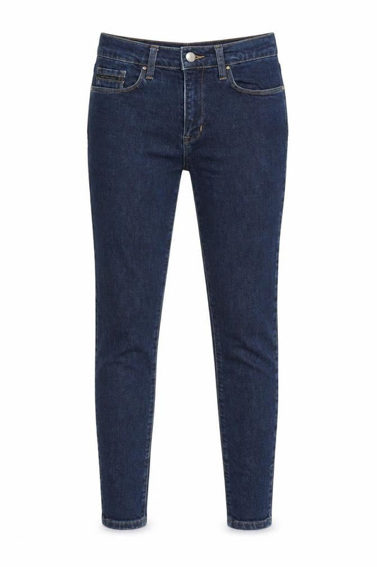 Womens UK Size L Calvin Klein Slim Fit Skinny Blue Jeans