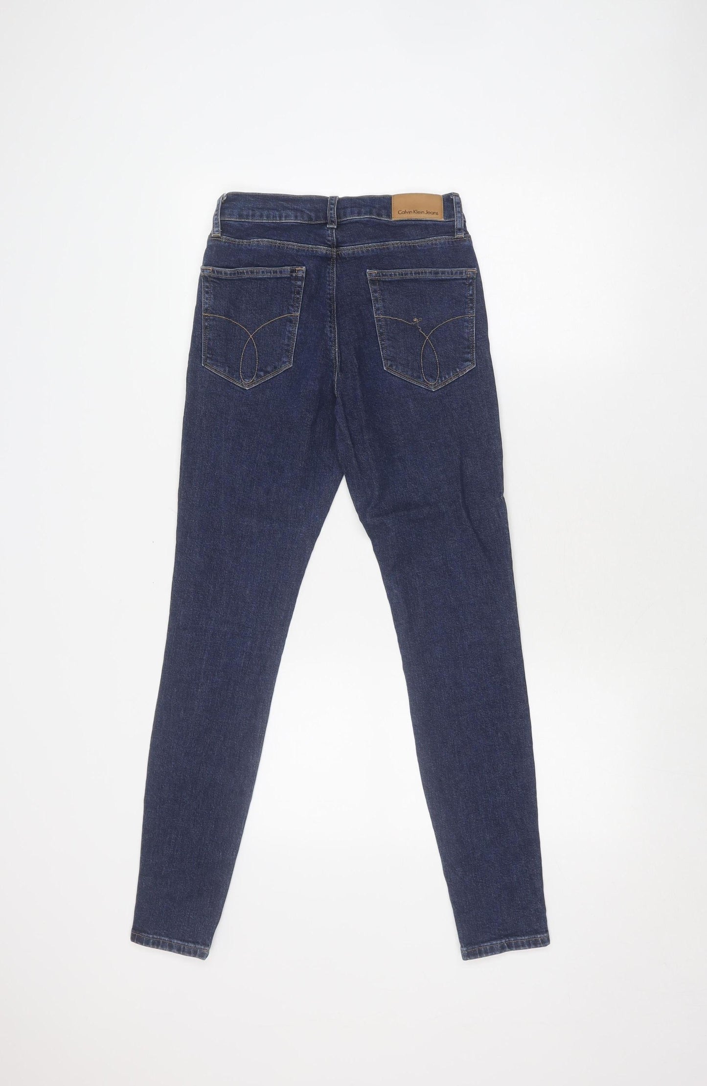 Calvin Klein Women's Blue Skinny Jeans Size L
