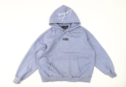 Couture Women's Blue Pullover Hoodie Size 8