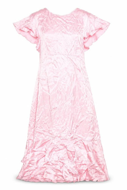River Island Women’s Pink Fit & Flare Dress Size 14