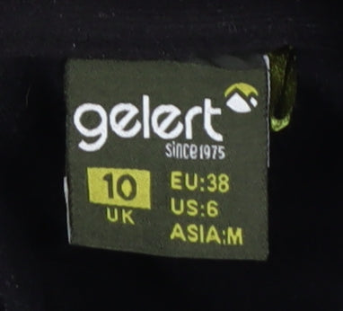 Gelert Women's Black Fleece Pullover Sweater Size 10