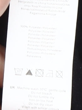 Gelert Women's Black Fleece Pullover Sweater Size 10