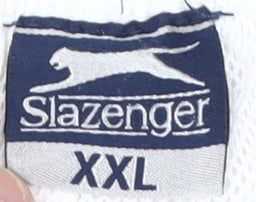 Slazenger Men's 2XL White Activewear Shorts