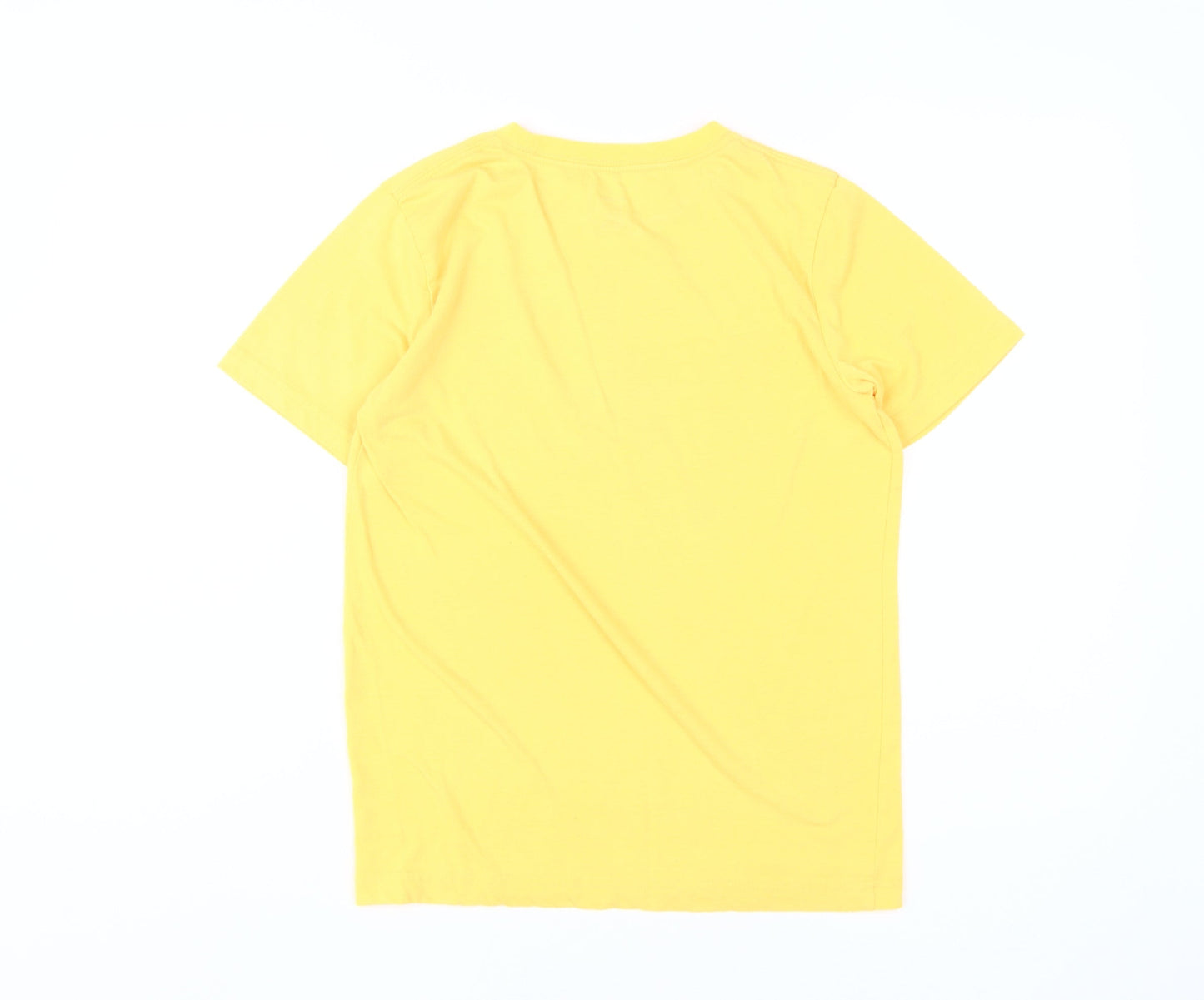 Converse Boys Yellow Logo T-Shirt L