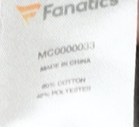 Mens UK Size 3XL Fanatics Multicoloured  T-Shirt