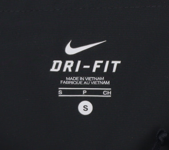Nike Men's Black Track Pants S, Quick Dry, Sportswear