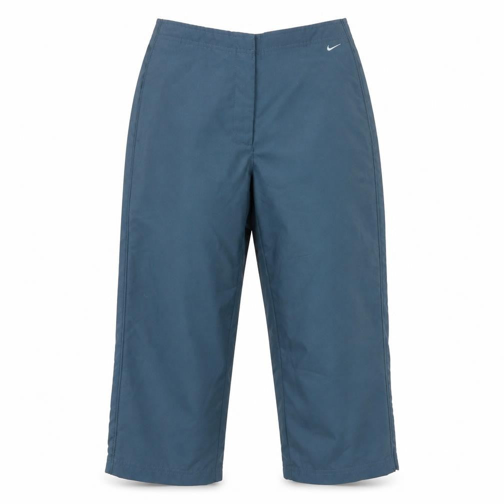 Womens UK Size S Nike Regular Fit Casual Sports Blue Trousers