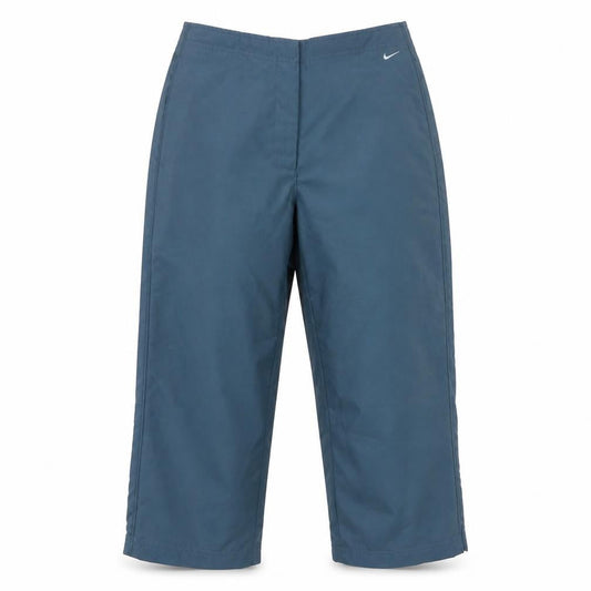 Womens UK Size S Nike Regular Fit Casual Sports Blue Trousers