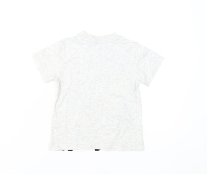 Disney Boys Grey Mickey Mouse T-Shirt 3-4 Years