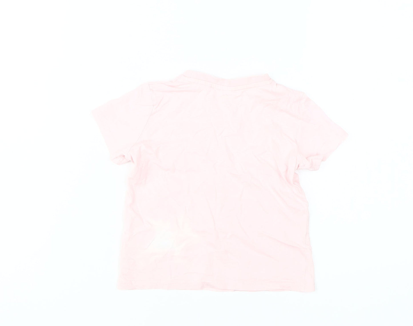 Juicy Couture Girls Pink Glitter Graphic Short Sleeve T-Shirt 2T