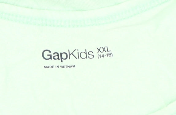 Gap Kids Boys Green Graphic Tank 14-15 Years
