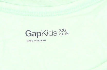 Gap Kids Boys Green Graphic Tank 14-15 Years