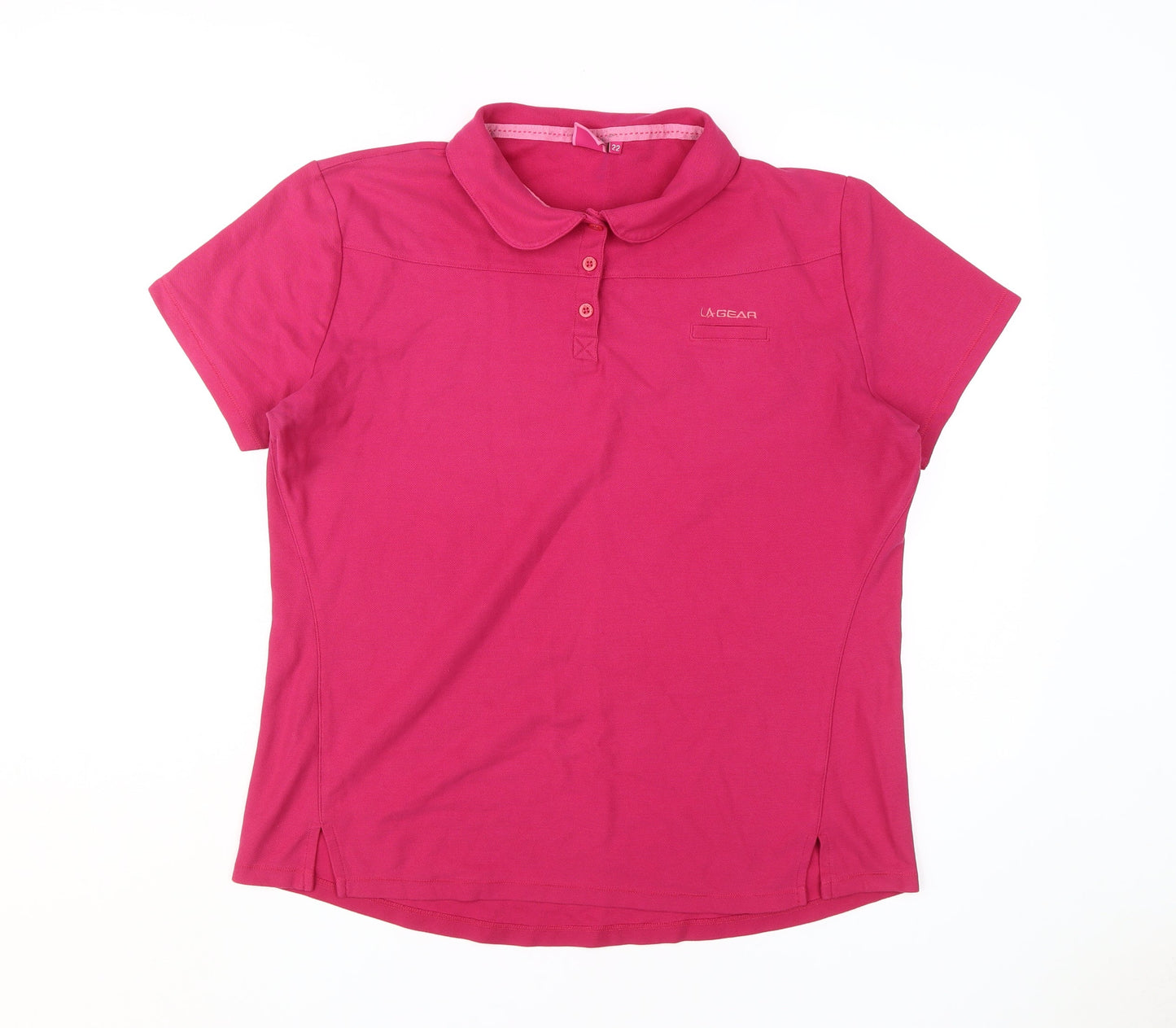 Womens UK Size 22 LA Gear Pink  Polo