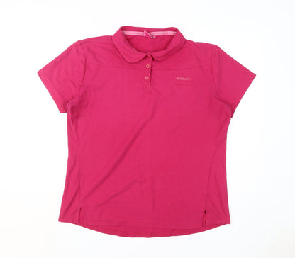 Womens UK Size 22 LA Gear Pink  Polo