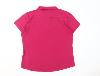 Womens UK Size 22 LA Gear Pink  Polo