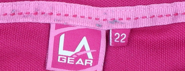 Womens UK Size 22 LA Gear Pink  Polo