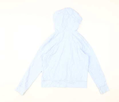 Gap Girls Blue Full Zip Hoodie 2XL Logo Casual