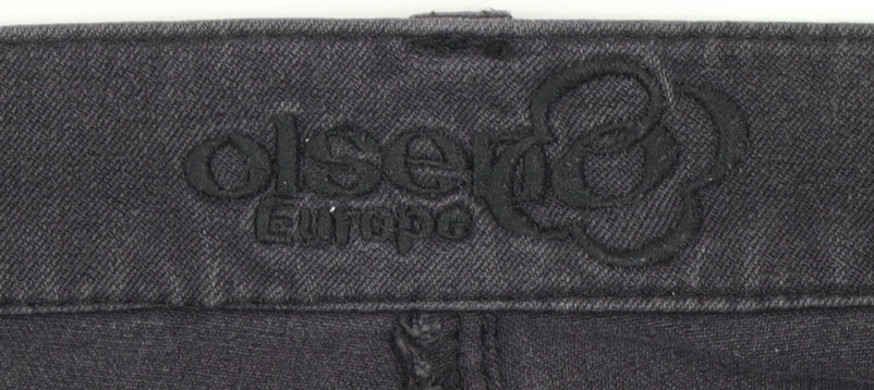 Olsen Women's Black Straight Jeans Size 14