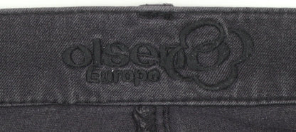 Olsen Women's Black Straight Jeans Size 14