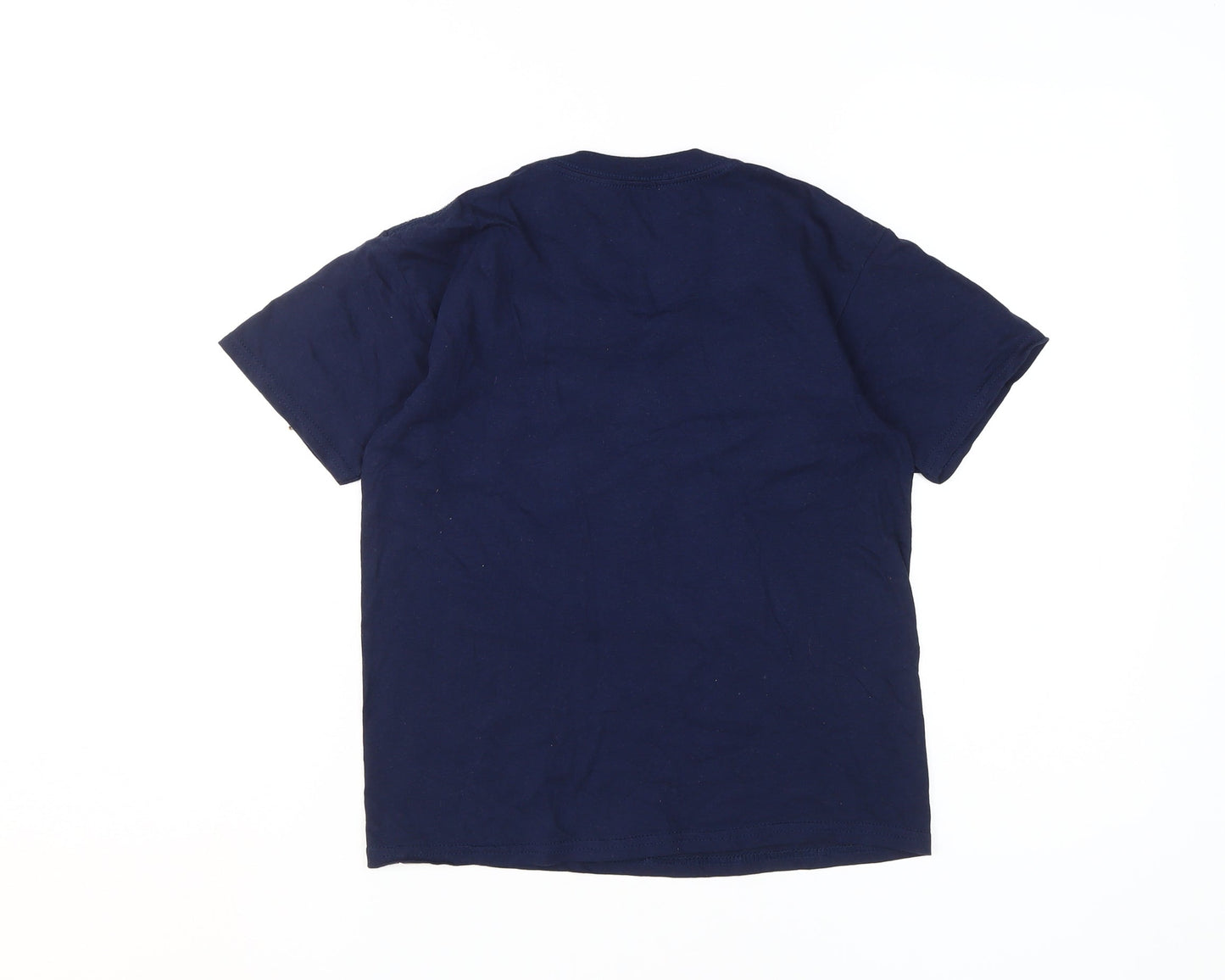 Disney Boys Blue Jolly Christmas T-Shirt, Size M