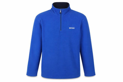Mens UK Size M Regatta Blue Henley Sweatshirt