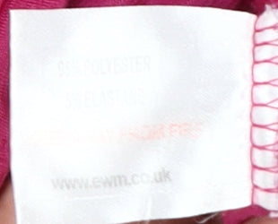 Isle Women's Pink Jersey T-Shirt Size 14 Short Sleeve