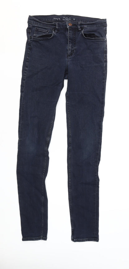 COS Women's Dark Blue Skinny Jeans Size 12
