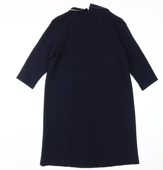 LA REDOUTE Women's Blue Shift Dress Size 14