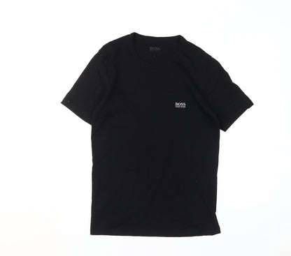Mens UK Size S HUGO BOSS Black  T-Shirt