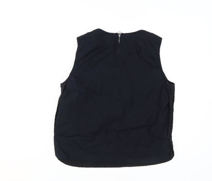 Gap Women's Black Sleeveless Tank Top Medium