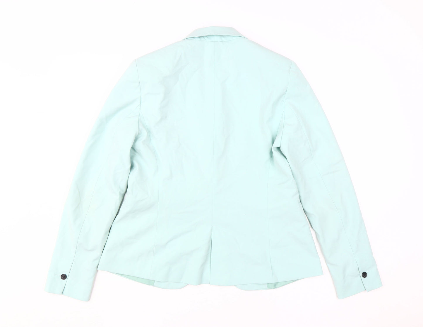 Womens UK Size 12 Zara Green Basic Blouse