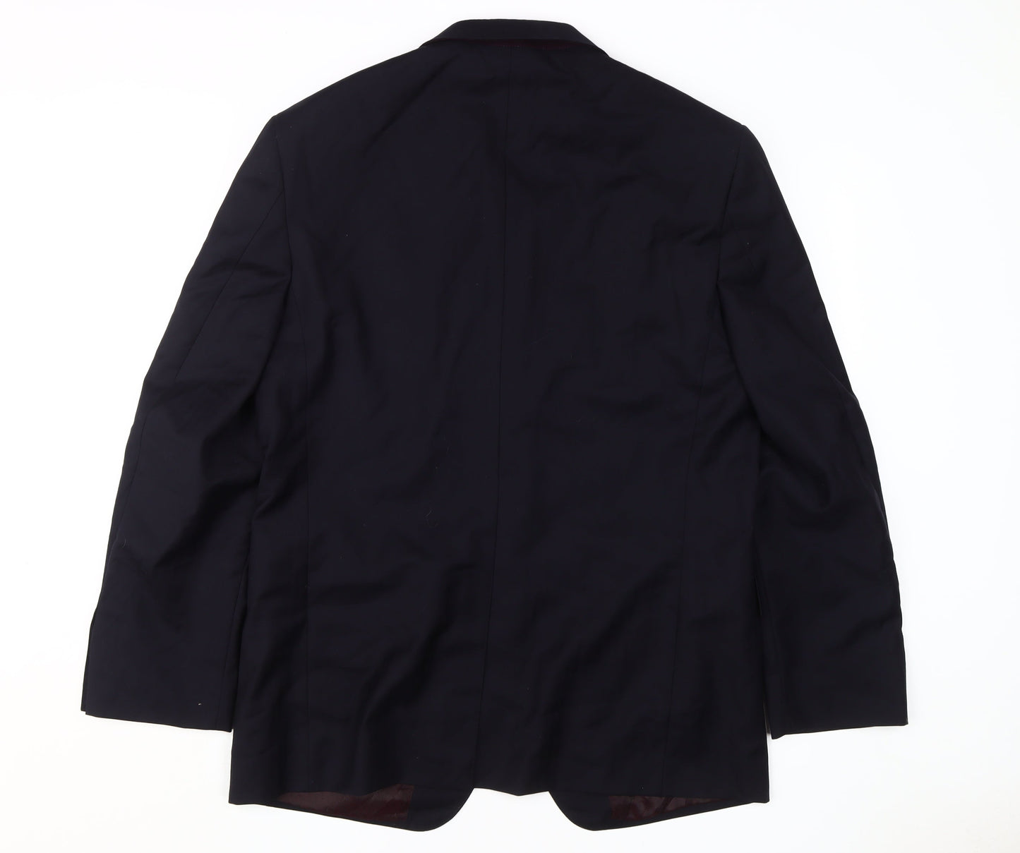 Mens UK Size 42 Marks and Spencer Regular Blue Suit Jacket