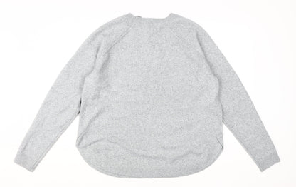 Womens UK Size L VERO MODA Grey Pullover Jumper