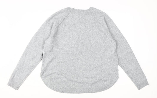 Womens UK Size L VERO MODA Grey Pullover Jumper