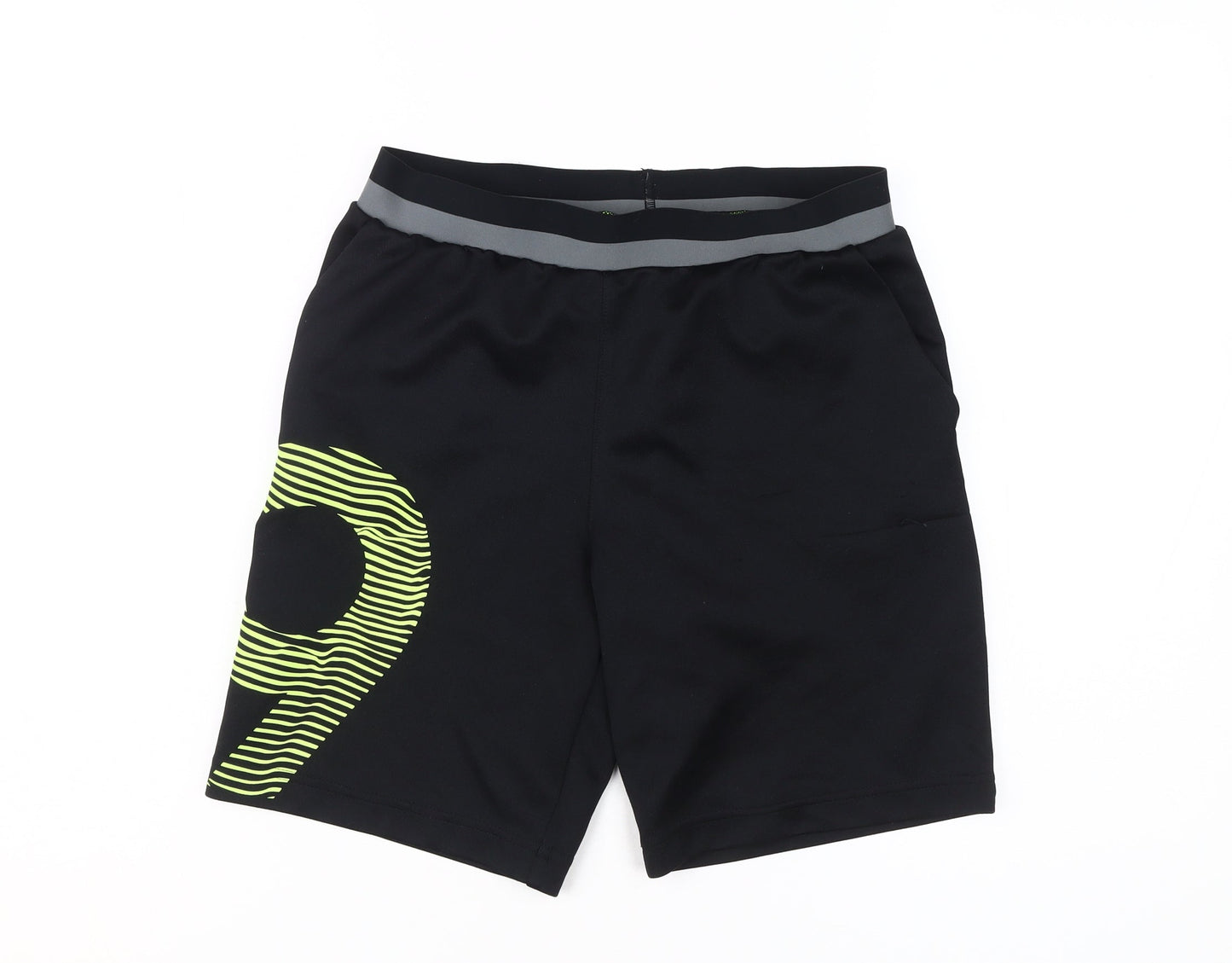 Adidas Men Black Athletic Shorts M - Sports Performance